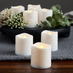 Top 10 π 8 Packs: 12 ct. (96 total) White Glitter LED Votive Candles by Ashland® π 9 Top 10 π 8 Packs: 12 ct. (96 total) White Glitter LED Votive Candles by Ashland® π -Outlet Yuletide Joy Store MP562378 20