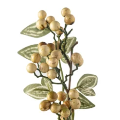 Coupon 🌟 6 Pack: Yellow & Green Berry Stem with Leaves by Ashland® 🌟 -Outlet Yuletide Joy Store MP626476 20