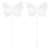 Best Pirce 🎉 8 Packs: 5ct. (40 total) 8.6" White Feather Butterflies by Ashland® ✔️
