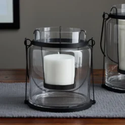 Best deal 😀 6 Pack: 7.2" Glass Lantern with Black Handle by Ashland® ✔️ -Outlet Yuletide Joy Store MP633878 20