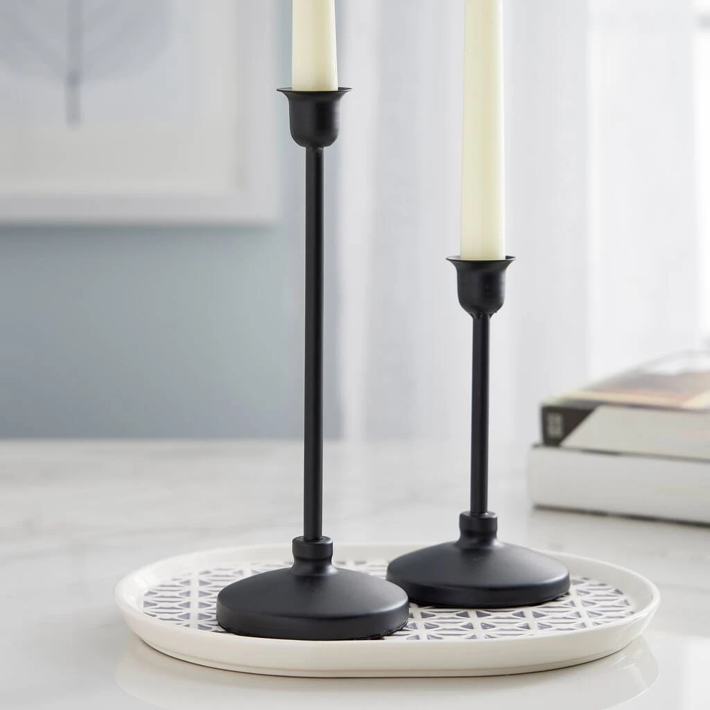 Deals 🥰 12 Pack: 9.4" Black Metal Candle Holder by Ashland® 🔥 4 Deals 🥰 12 Pack: 9.4" Black Metal Candle Holder by Ashland® 🔥 - Image 2
