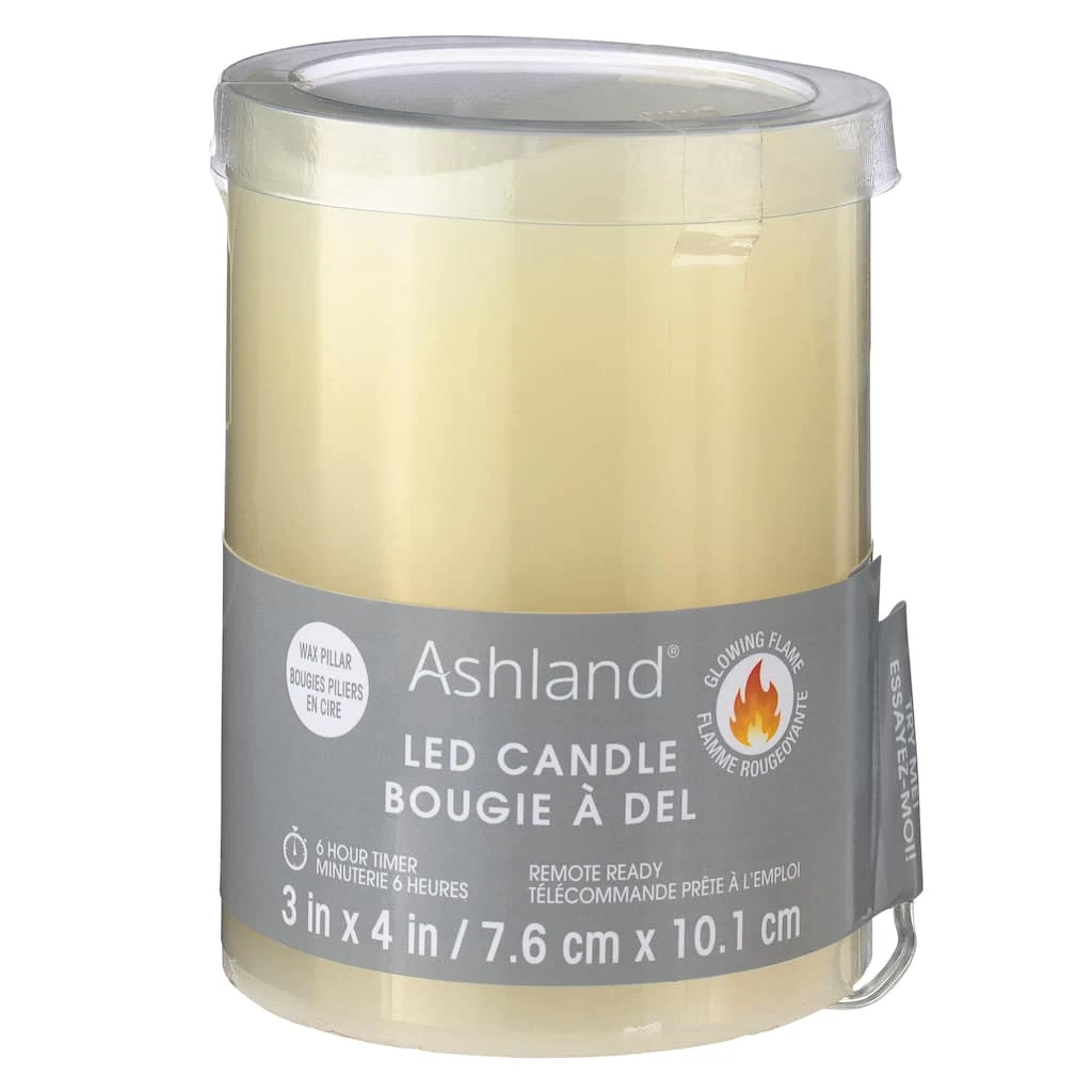 Cheap 😀 12 Pack: 3" x 4" LED Flame Pillar Candle by Ashland® ❤️ 4 Cheap 😀 12 Pack: 3" x 4" LED Flame Pillar Candle by Ashland® ❤️ - Image 2