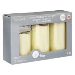Promo 🌟 6 Pack: LED Flame Pillar Candle Set by Ashland® ⭐ 8 Promo 🌟 6 Pack: LED Flame Pillar Candle Set by Ashland® ⭐ -Outlet Yuletide Joy Store MP637858 30