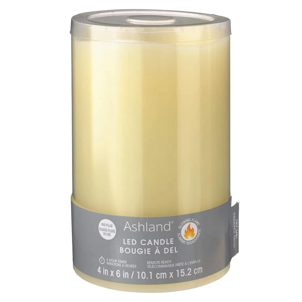 Flash Sale π 6 Pack: 4" x 6" LED Flame Pillar Candle by Ashland® β 4 Flash Sale π 6 Pack: 4" x 6" LED Flame Pillar Candle by Ashland® β - Image 2