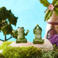 Coupon 🎁 12 Pack: Mini Yoga Frogs Set by Ashland® 🔔 -Outlet Yuletide Joy Store MP661522 20