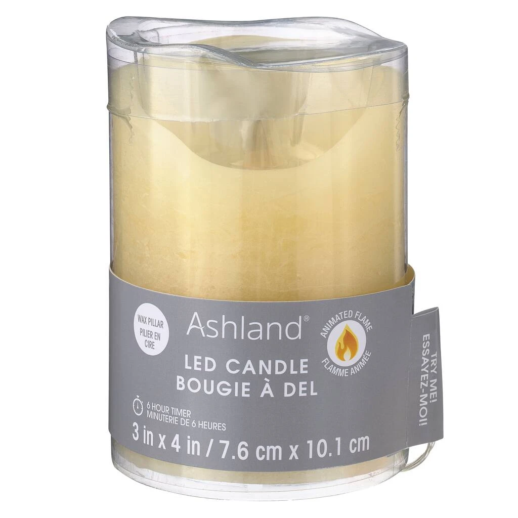 Discount π 6 Pack: 3" x 4" LED Pillar Candle by Ashland® π 4 Discount π 6 Pack: 3" x 4" LED Pillar Candle by Ashland® π - Image 2