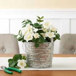 Discount 😉 12 Pack: 6.3" Galvanized Pail by Ashland® 💯 -Outlet Yuletide Joy Store MP671574 20